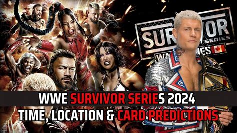 wwe survivor series 2024